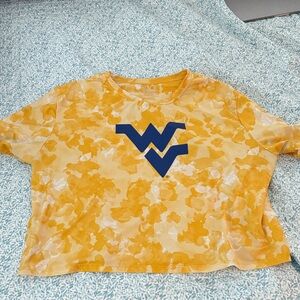 WVU Women's Yellow DriFit Style Tee XL